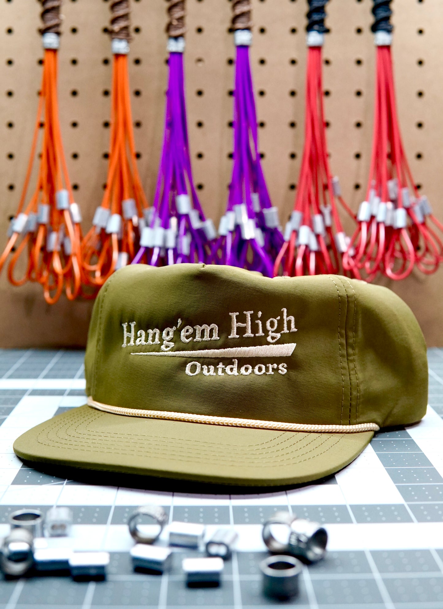 Moss Green- Hang’em High Rope Cap