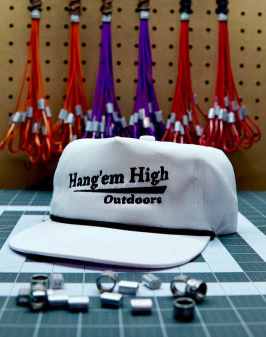 White - Hang’em High Rope Cap